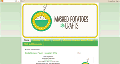 Desktop Screenshot of mashedpotatoesandcrafts.com